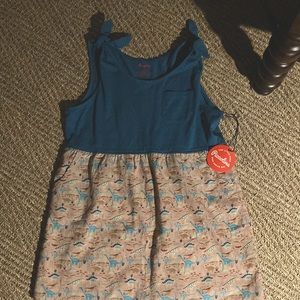 Piccolina Sarina Paleontology Tie Dress